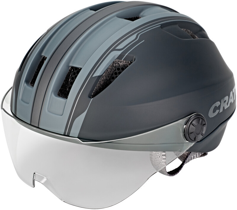 Cratoni Evo Kask rowerowy, black/anthracite matte S/M | 53-57cm 2020 Kaski miejskie i trekkingowe 2015053505