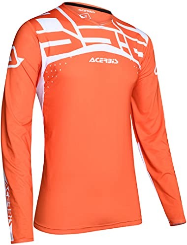 Acerbis X-Flex Andromeda pomarańczowy/biały M 0023376.203.064