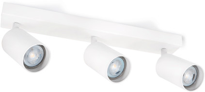 SUPERLED Oprawa halogenowa natynkowa ścienno - sufitowa LED Spoti x3 - Biała OH-8119