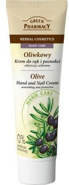 Green Pharmacy Odżywczo-ochronny krem do rąk i paznokci Oliwkowy - Odżywczo-ochronny krem do rąk i paznokci Oliwkowy -