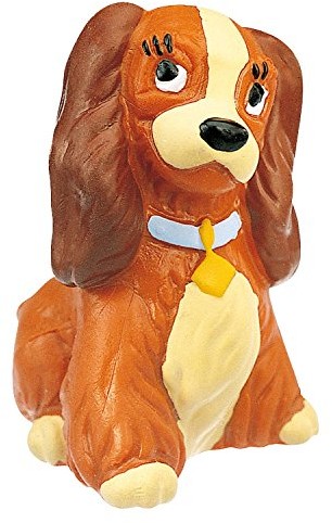 Bullyland 12445 - figurka do gry, Walt Disney Susi i Strolch, Susi, ok. 4,5 cm.