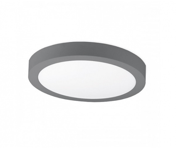 Kohl Lighting Plafon DISC SURFACE K50226.GY.3K 3000K 56W 3976lm Kohl Lighting nowoczesna lampa sufitowa K50226.GY.3K