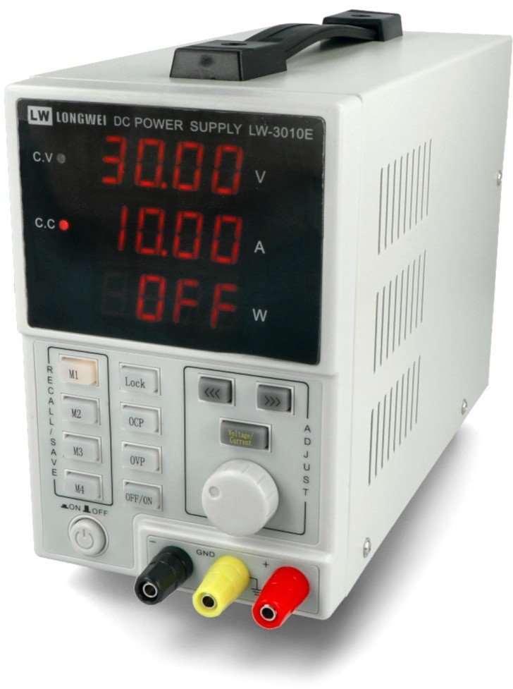 Zasilacz laboratoryjny LongWei LW-3010E 0-30V 10A JBW-19290