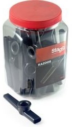 Stagg Kazoo plastikowe czarne