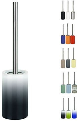 Spirella szczotka do WC, porcelana, 42 x 10,5 x 10,5 cm (wys. x szer. x gł.), różne wzory 10.17954