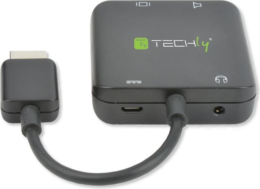 Techly Extractor separator toru audio z HDMI Jack 3,5mm S/PDIF Toslink 026500 26500