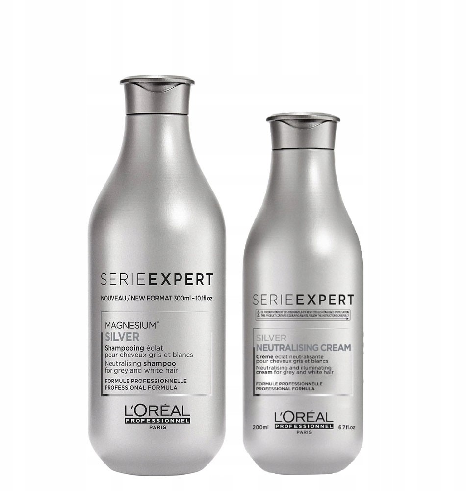 Loreal Szampon Silver szampon 300ml odżywka 200ml