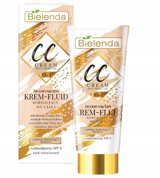 Zdjęcia - Kremy i toniki Bielenda  CC - Cream Body Perfector 10in1 - Multifunkcyjny krem fluid kor 