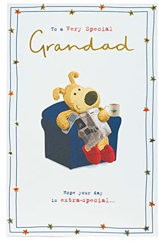 Boofle Dzień Ojca kartka dziadek - karta dziadka Dzień Ojca - Pies Dzień Ojca Karta dla dziadka - Karta na Dzień Ojca Dziadek Boofle - Karta na Dzień Ojca od wnuczki - Karta na Dzień Ojca od wnuka 620224-0-1