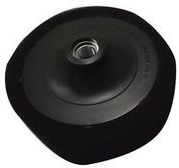 Magma Gąbka polerska tarcze 125xM14 miękka czarna 125mm GEK-gabka pol-125M14 czarna