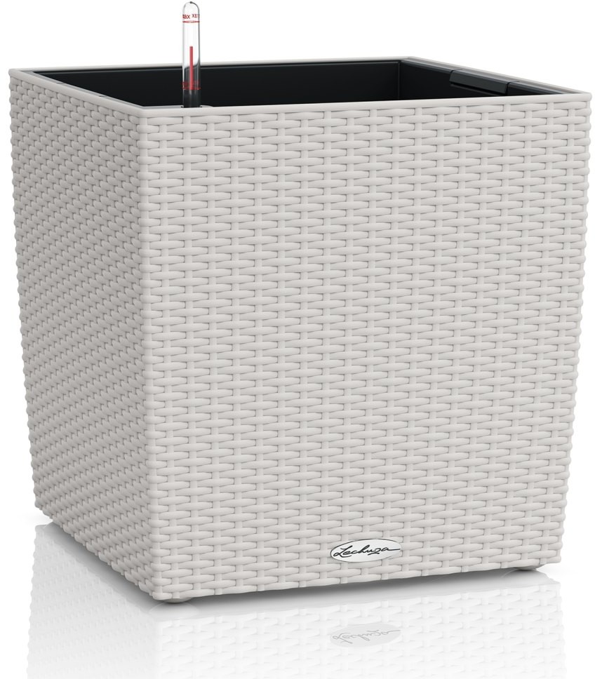 Lechuza Donica CUBE Cottage 50/50/50 jasny szary CUBE COTTAGE 50 JSZA