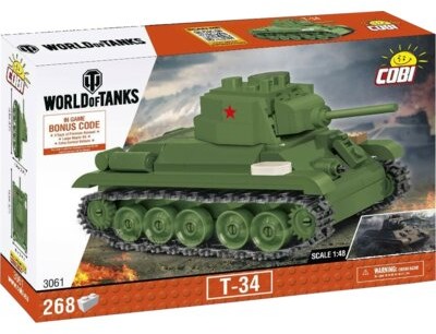 Cobi Klocki CzołgT-34 1Y39EH 1Y39EH SAM ONE SIZE