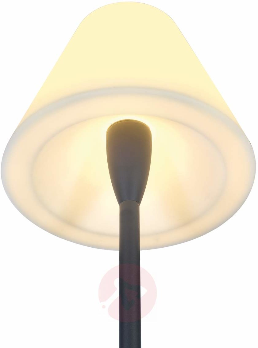 SLV Elegancka stojąca lampa zewnętrza Adegan