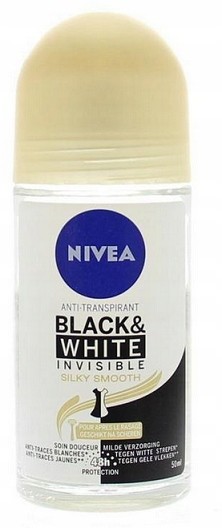 Nivea Antyperspirant Roll-On Invisible silky 50ml
