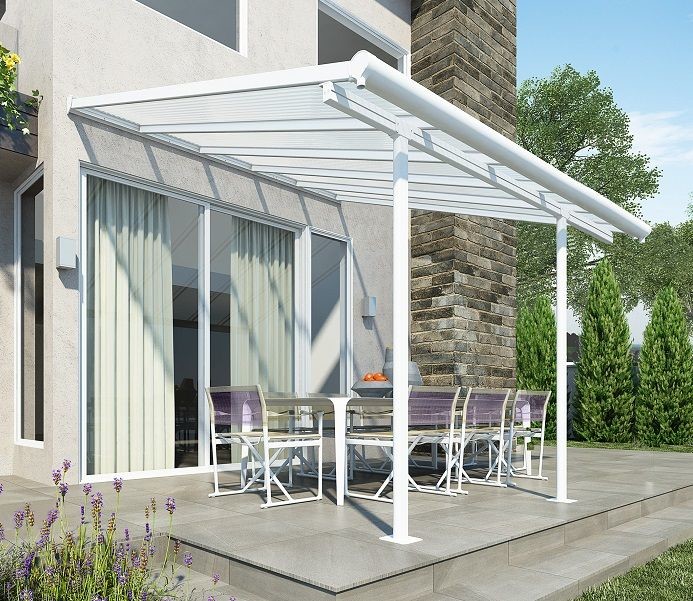 Palram Aluminiowe zadaszenie tarasu Sierra 3 x 3,05 m białe PAL703121