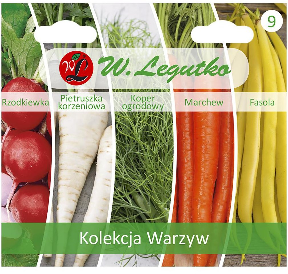 Legutko Zestaw warzyw kolekcja nasion tradycyjnych