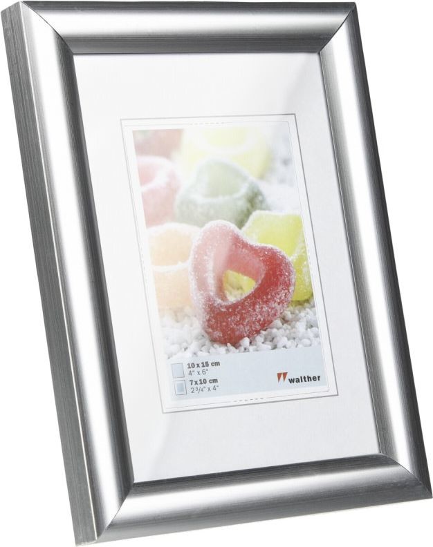 Walther Trendstyle silver 10x15 plastic frame KP015S - KP015S