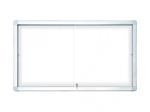 Allboards Gablota z przesuwnymi drzwiami 94x68 magnetyczna GS18A4PD