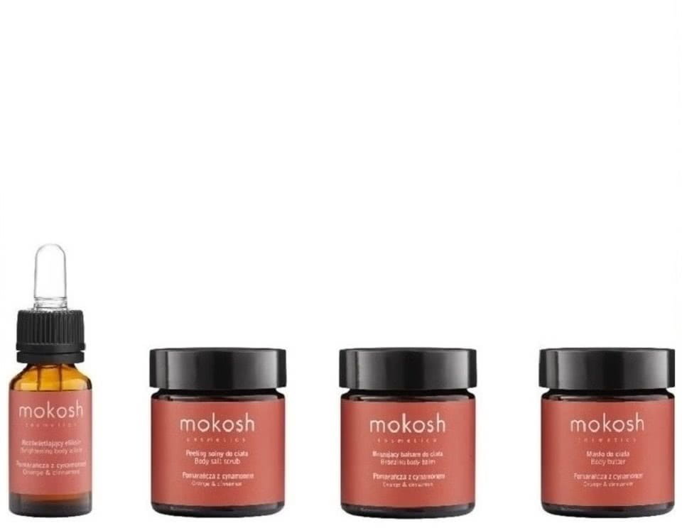 Mokosh Travel Set Pomarańcza z cynamonem zestaw podróżny