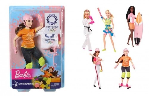 Mattel Barbie Lalka Olimpijka Astra Gjl73 Wb6