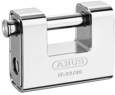 Abus ABUS  92/80 80 MM Mono Block Shutter kłódka Carded  abu9280 °C
