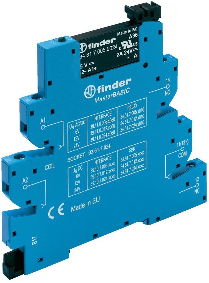Finder Przekaźnik interfejsowy MasterBASIC Finder 39.10.7.012.9024 39.10.7.012.9024