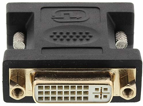 PremiumCord PremiumCord adapter DVI, gniazdo DVI-I (24 + 5) do gniazda, podwójne złącza, sygnał audio/wideo cyfrowy i analogowy, miedziany, kolor czarny kpdva-3