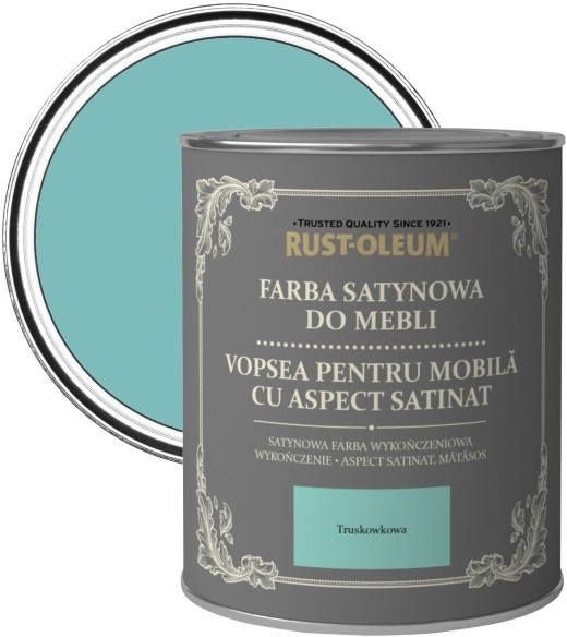 Rust-Oleum Farba do mebli Rust-Oleum turkusowy satyna 0 125 l R0070103X5