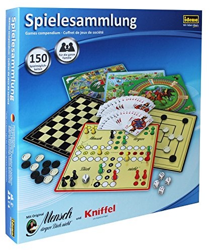 Idena 6102589  Spielesammlung o pojemności 150 możliwości w czasie gry
