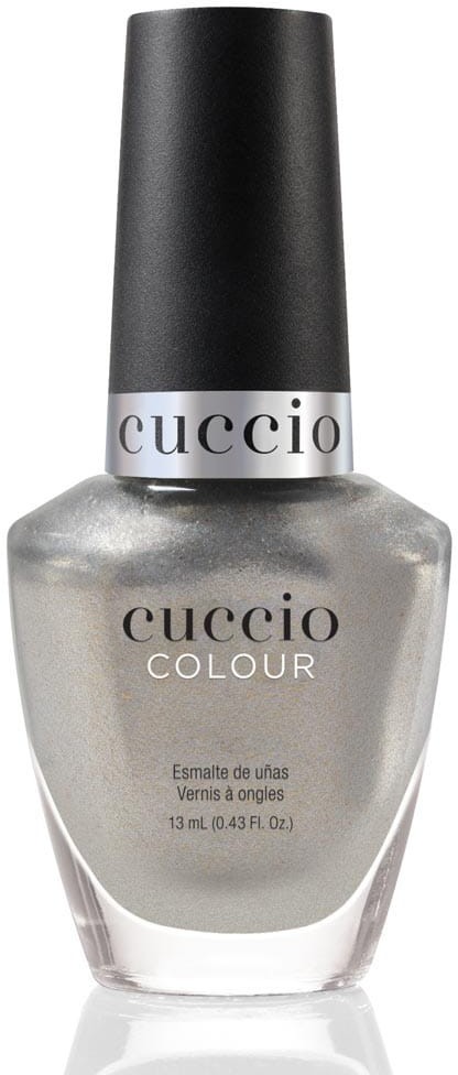 Cuccio 1270 Metaliczny srebrny lakier do paznokci 13 ml JUST A PROSECCO U1270-COLOUR