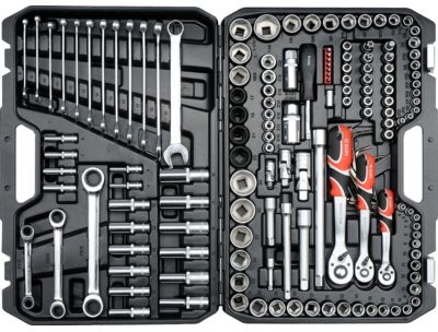 Yato Zestaw kluczy XXL 150szt 1/4 3/8 1/2 38811