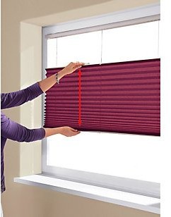 K-home miniroleta z mocowaniem Klemmfix +++zaciemnienie +++, szary, 90 x 200 cm