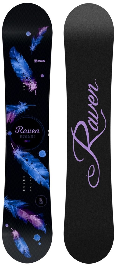 Raven Deska snowboardowa Mia Black 2020 damskie