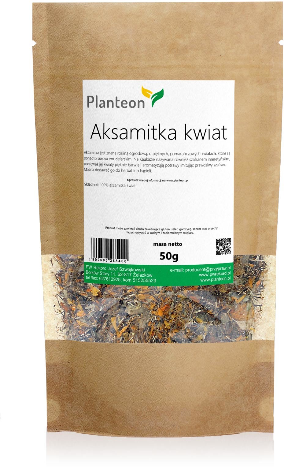 Planteon Aksamitka kwiat 50g 2-0406-02-3
