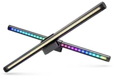 BlitzWolf Lampa Blitzwolf BW-CML2 na monitor, RGB (czarna) BW-CML2