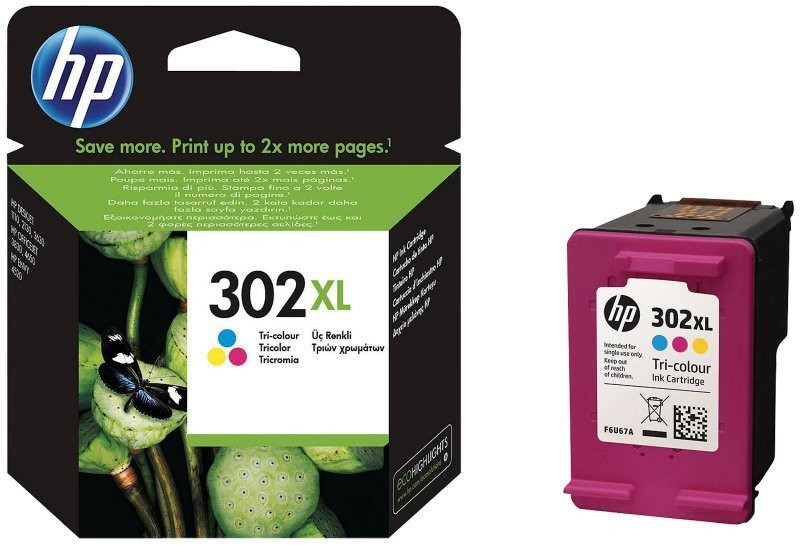 HP HP Tusz nr 302XL F6U67AE color 8ml 330str