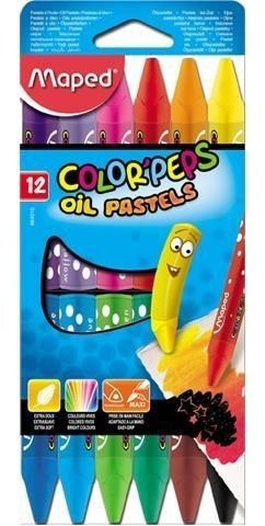 Maped Kredki Colorpeps pastele olejne 12 kolorów