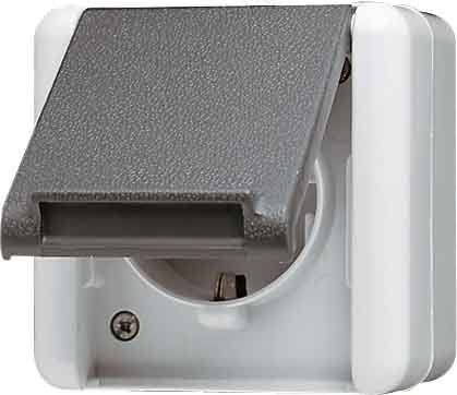 Jung JUNG 820 KIW gniazdo schuko gniazdko 820KIW