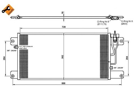 NRF Skraplacz, klimatyzacja 35762
