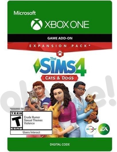 The Sims 4 Psy i Koty DLC GRA XBOX ONE wersja cyfrowa