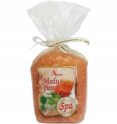 Aqua Amber Sól do Kąpieli Spa Miód i Mleko 300 g