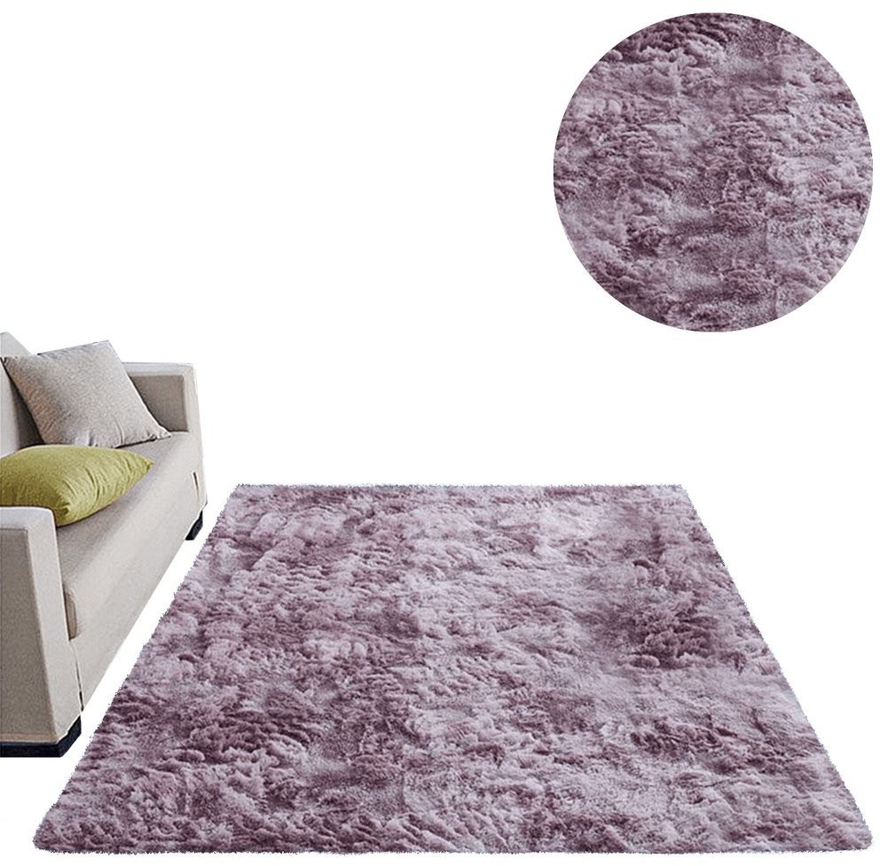 Dywan Ombre Shaggy Strado 250x300 OmbrePurple (Różowy)