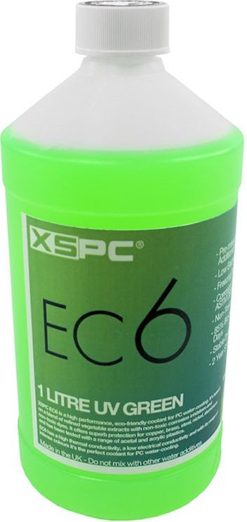 XSPC Płyn EC6 Coolant 1L UV zielony