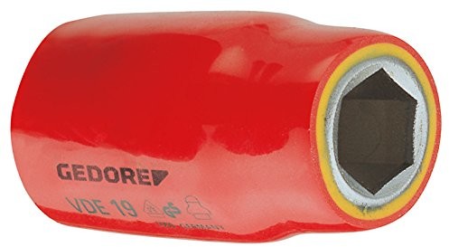Gedore ' VDE 19 15  VDE nasadka na klucz nasadowy 1/2 15 MM 6123160