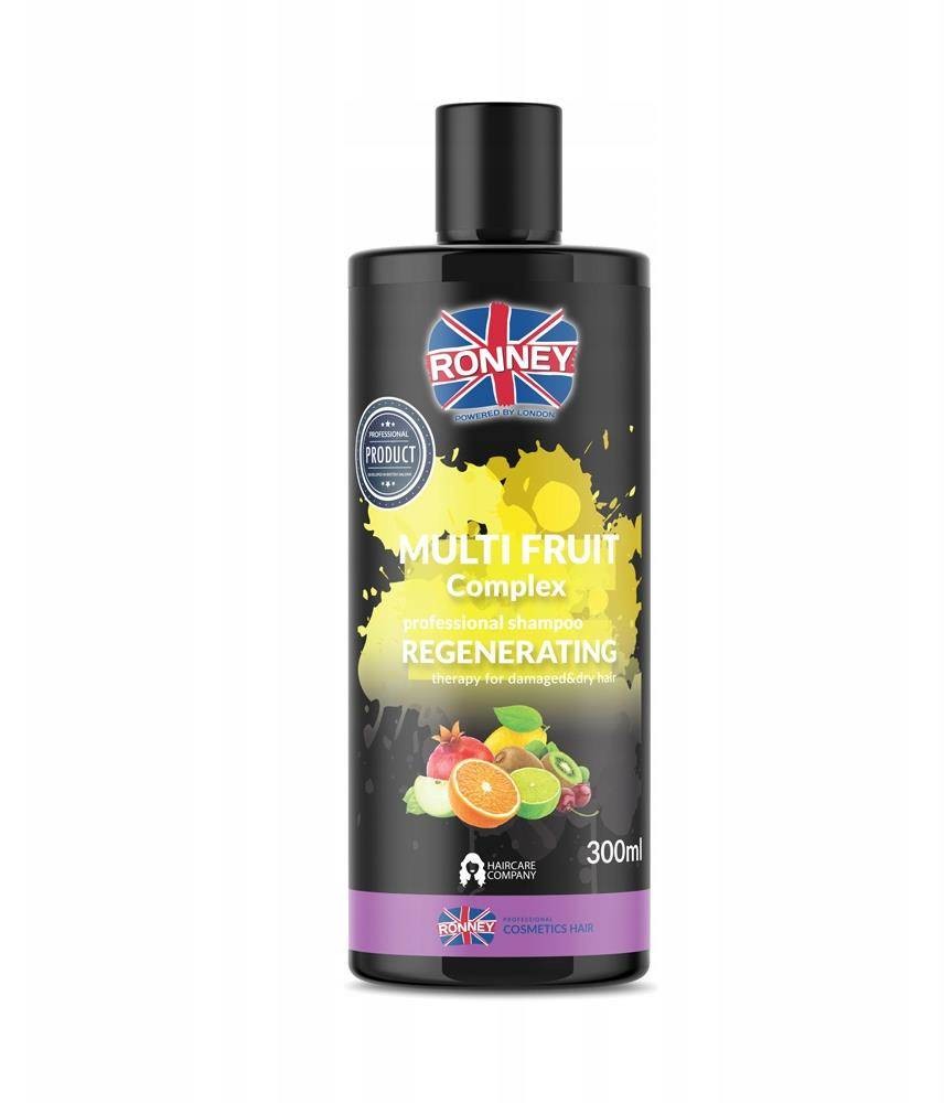 Ronney Multi Fruit Complex Professional Shampoo Regenerating regenerujący szampon do włosów zniszczonych 300ml 109635-uniw