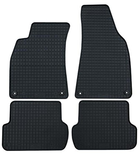 PETEX Petex VW T-ROC gumowe dywaniki 4-częściowy z przodu + z tyłu czarna 61810