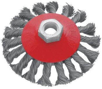 Modeco Szczotka tarczowa do szlifierki kątowej o średnicy 100mm marki Expert MN-69-121 4935