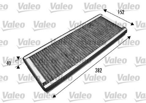VALEO Filtr, przewietrzanie przestrzeni pasażerskiej 698737