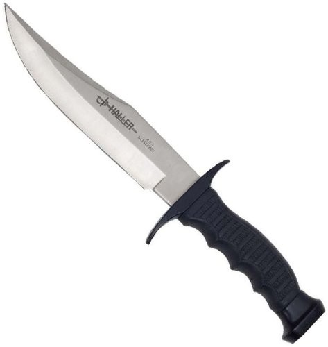 Haller Nóż Bowie m. Czarny uchwyt M.95181