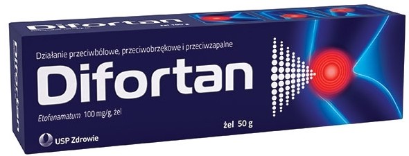 USP Zdrowie Difortan 100mg/g żel 50g